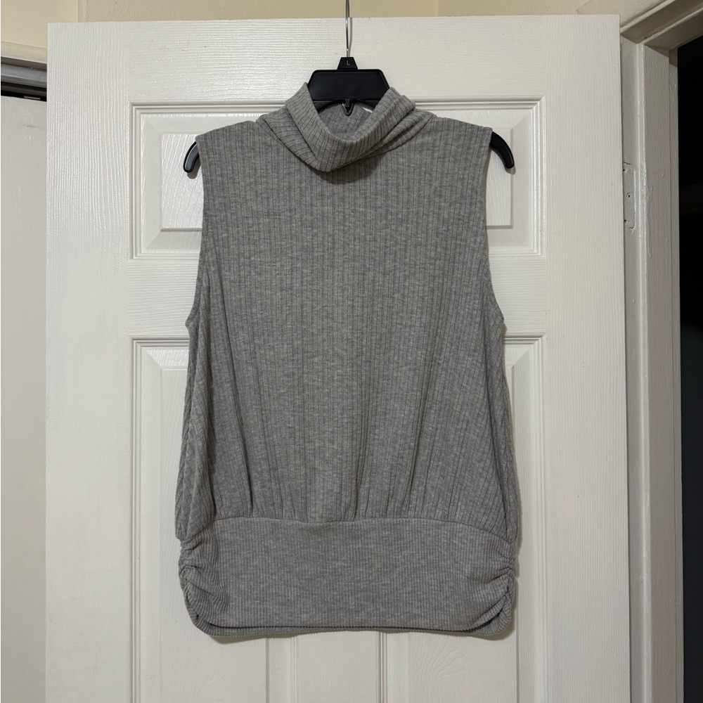 NWT Democracy Sleeveless Turtleneck Sweater